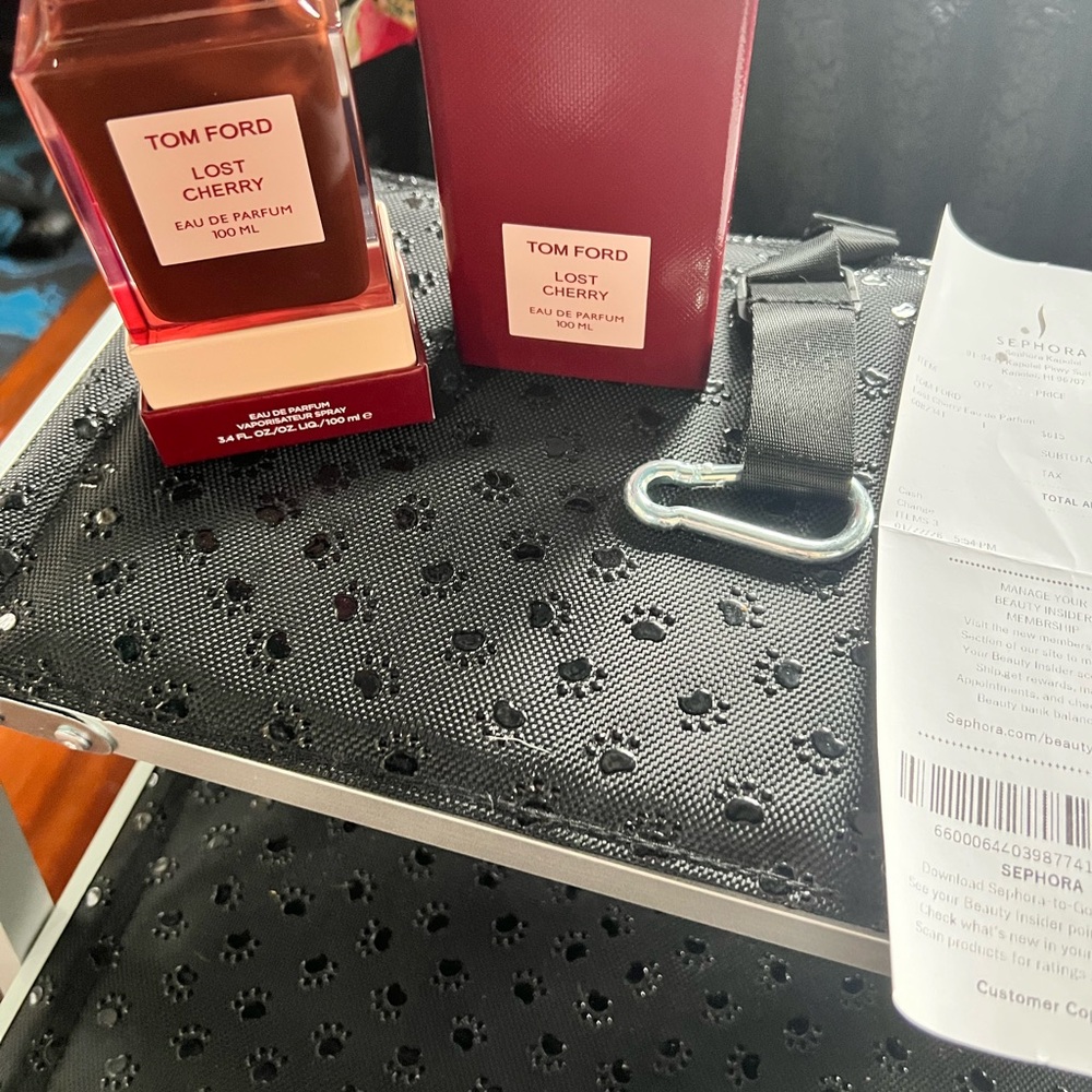 Tom Ford Lost Cherry Fragrance in Rich Red